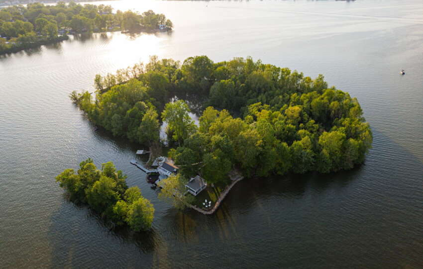 private island buckeye lake