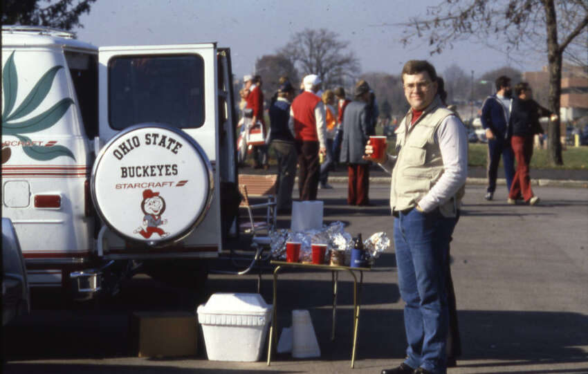 tailgating at ohio state in 1980s