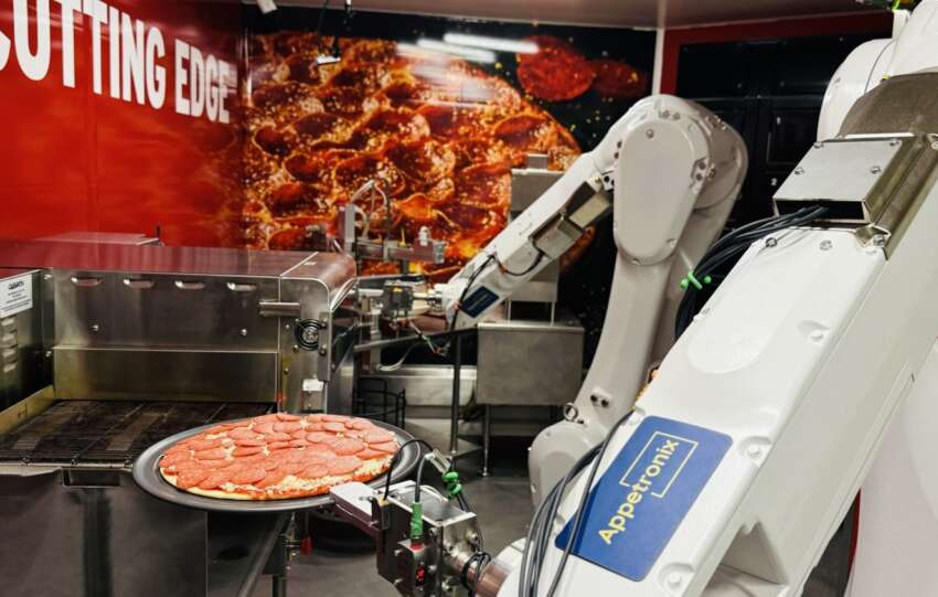 donatos robot pizza