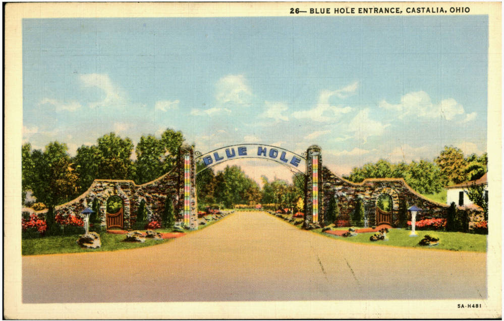castalia blue hole entrance