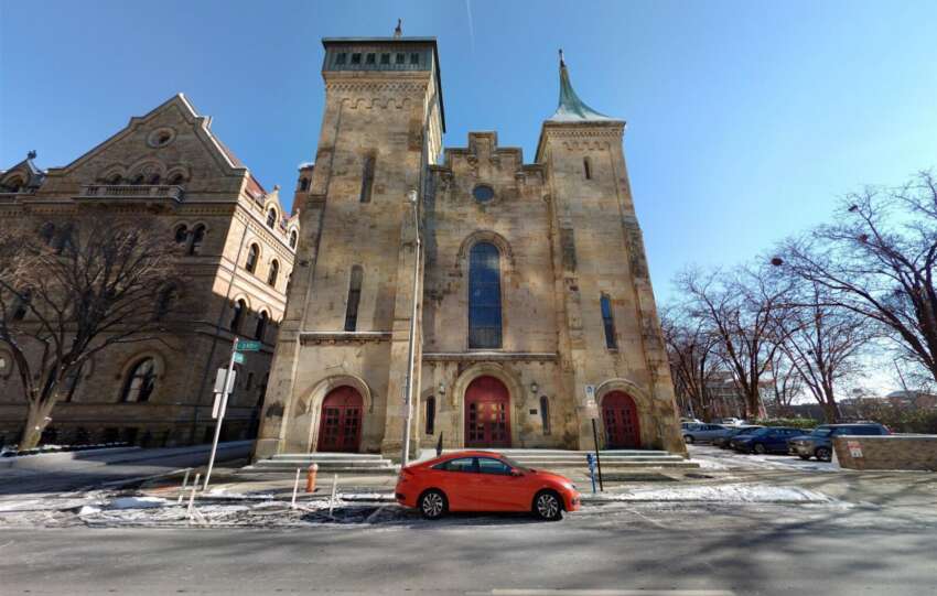 exterior view of central presbyterian church