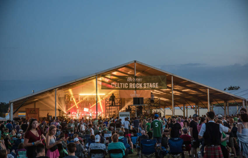 dublin irish festival celtic rock stage