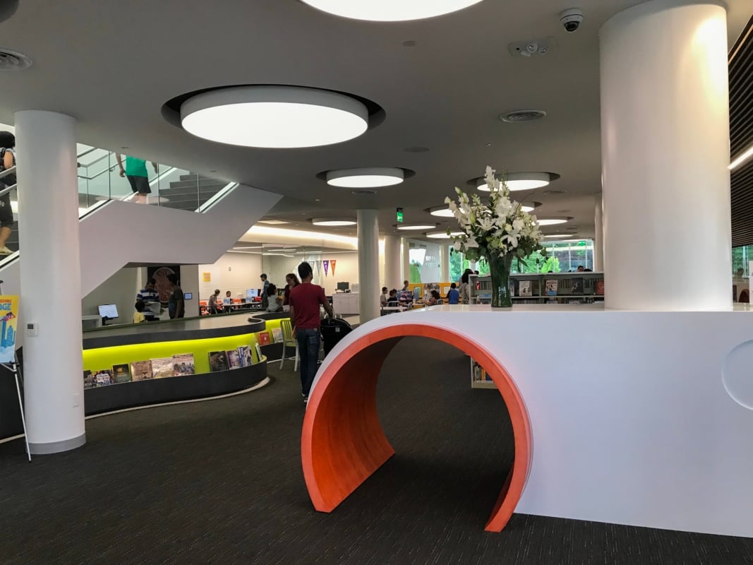 childrens tunnel at dublin library