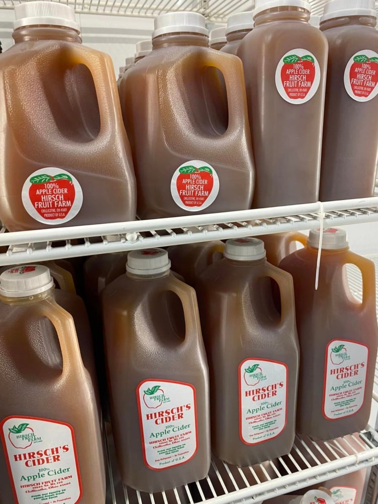 hirsch fruit farm cider
