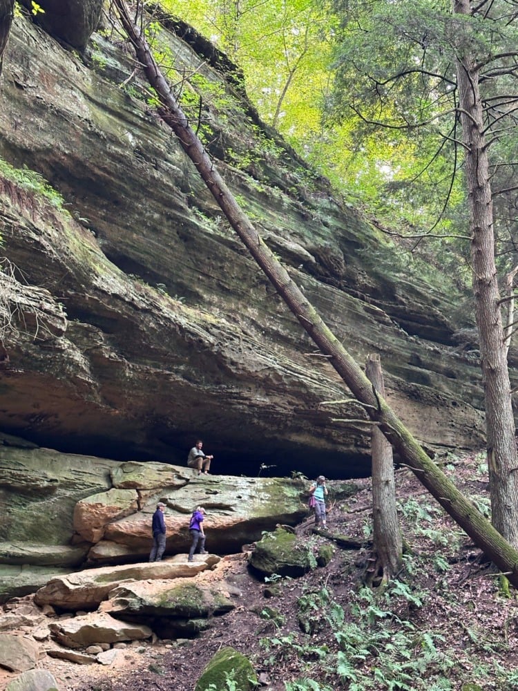honeycomb rocks hocking hills