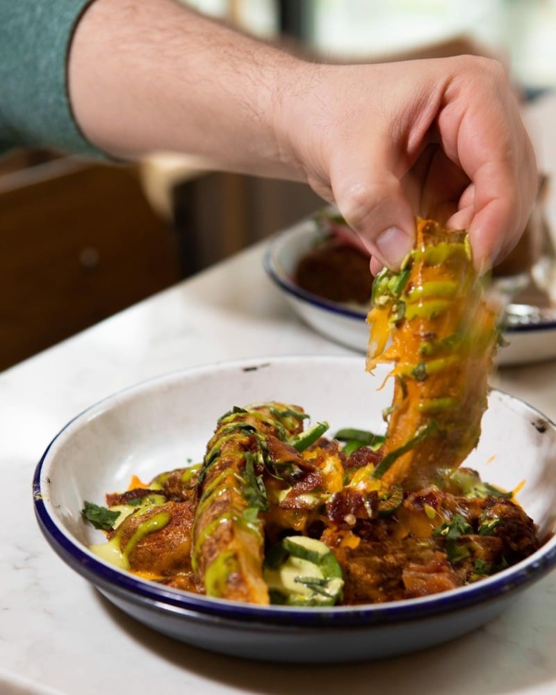 Hoof-hearted jalapeno wedgies, bar food