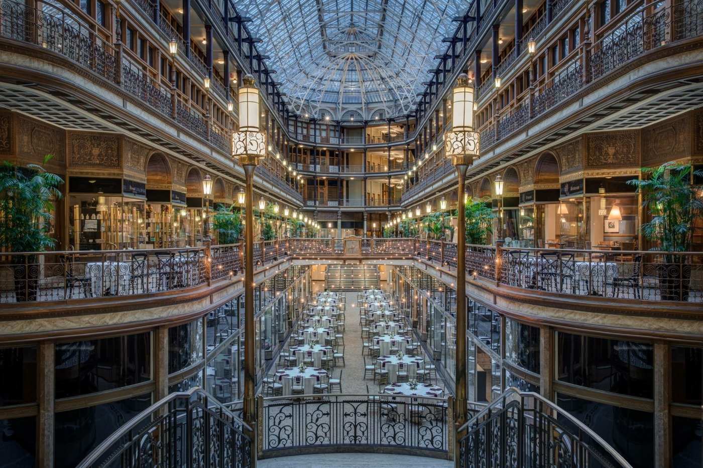 the historic cleveland arcade