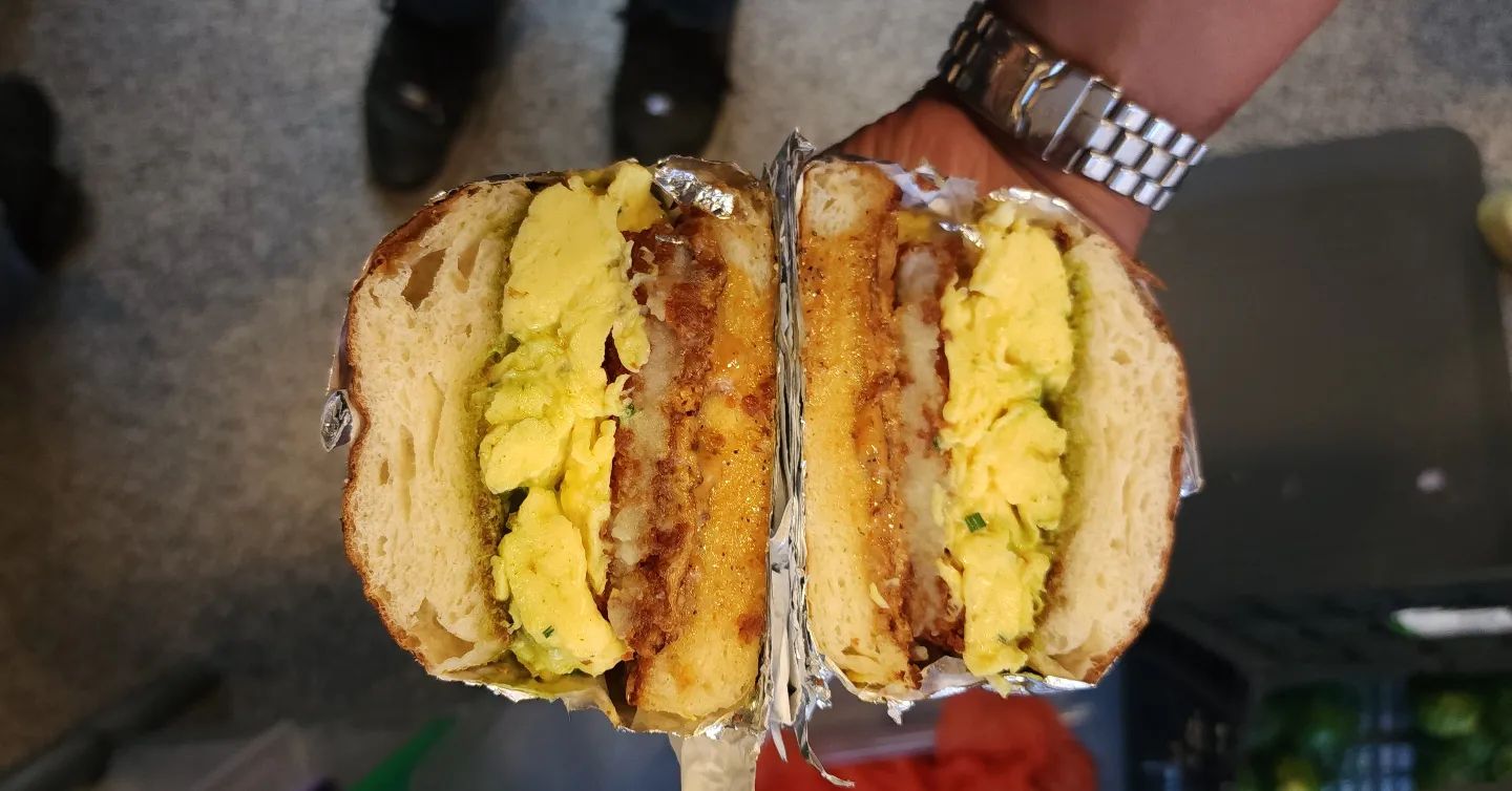 Breakfast sandwich brunch Joya's Columbus