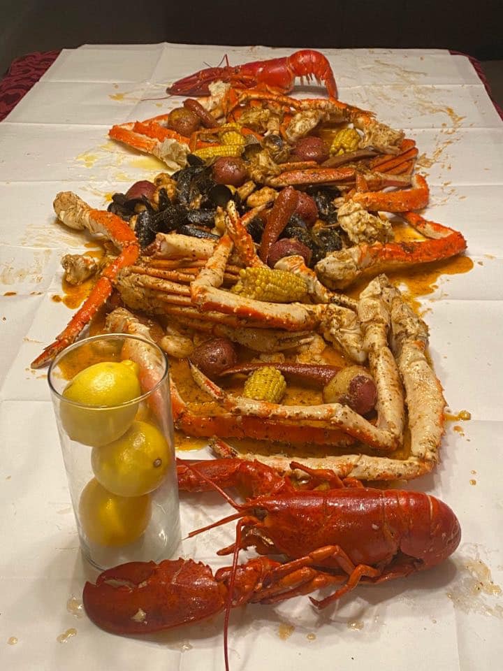 Kai's crab boil, lobster, seafood, Columbus, Ohio