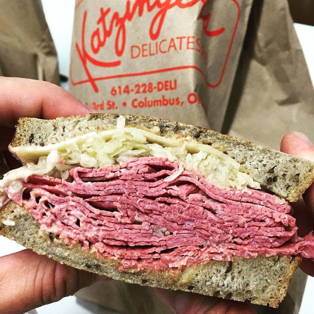 A sandwich from Katzinger's Deli, Columbus, Ohio