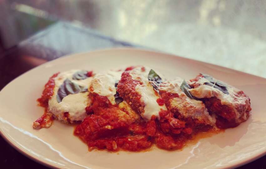 La Tavola eggplant parmesan