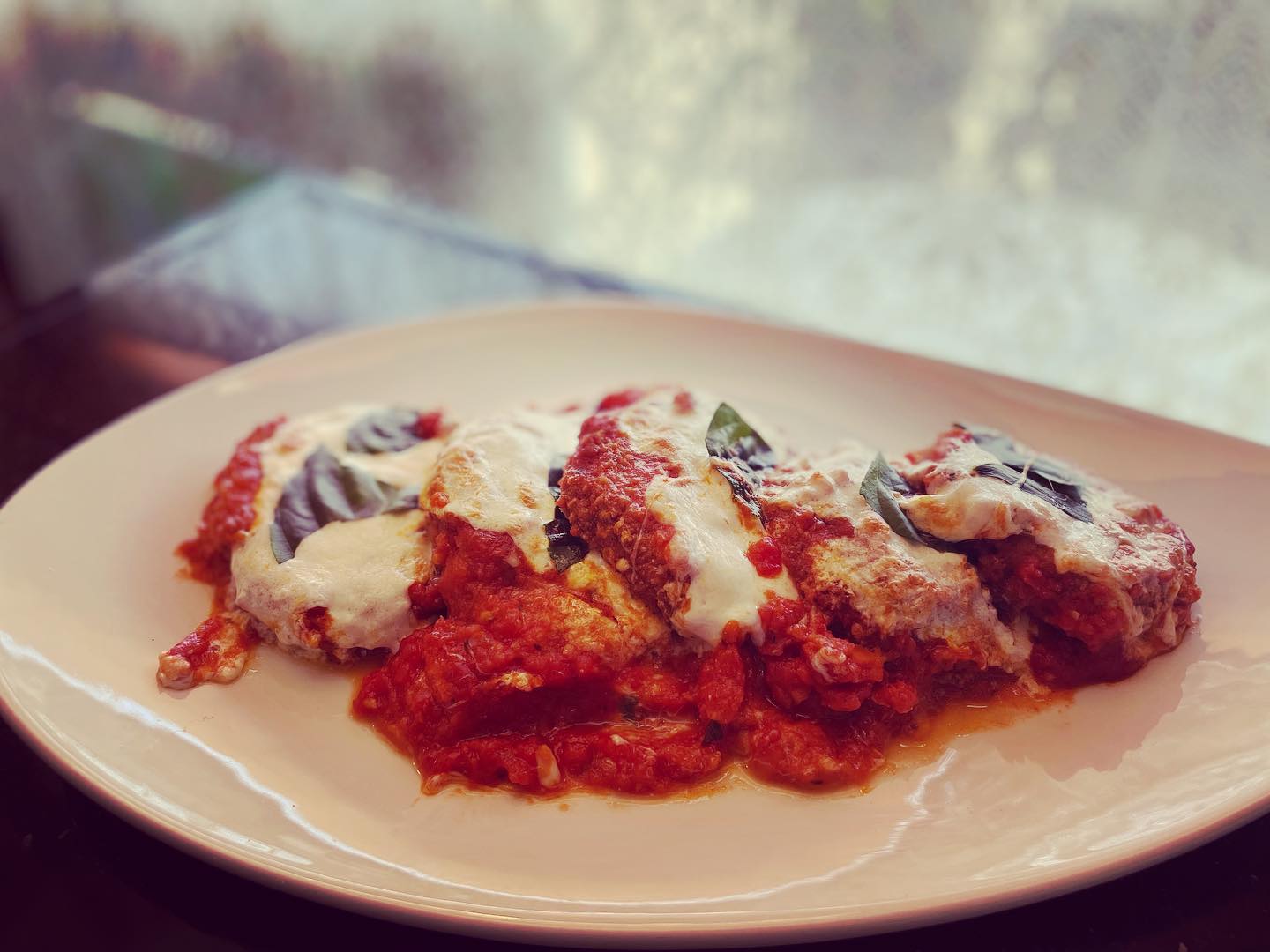 La Tavola eggplant parmesan