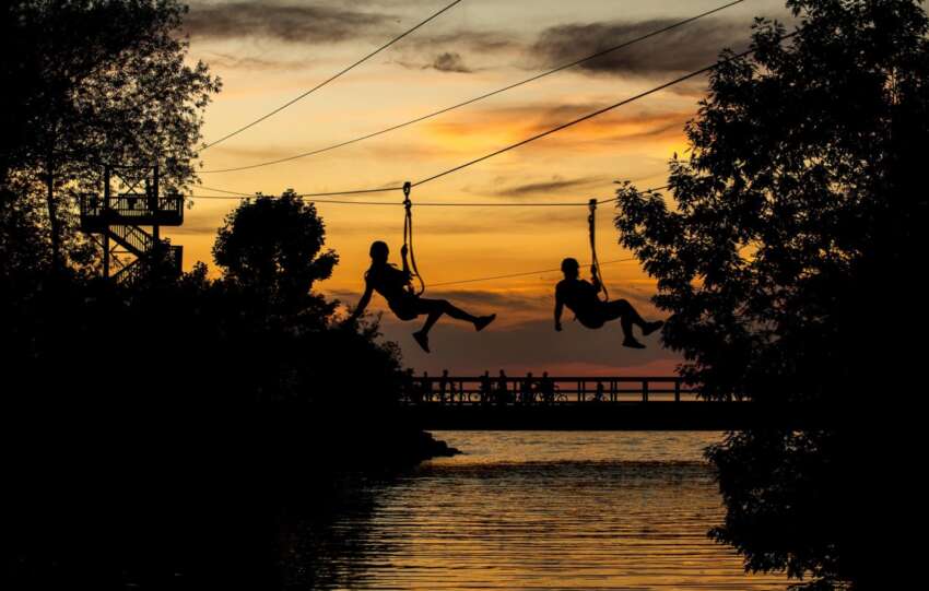 lake erie canopy tour