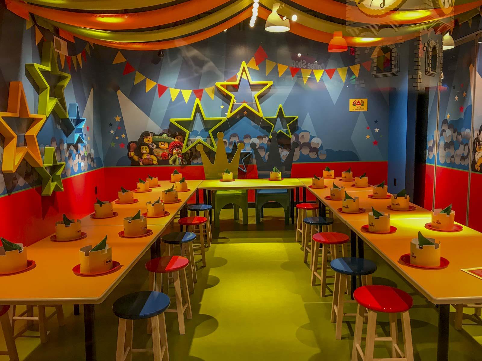 legoland birthday party