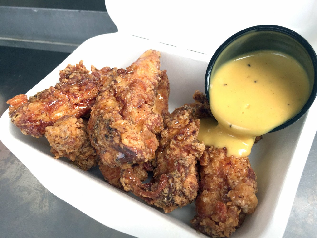 Fried chicken from Myas Columbus, Ohio