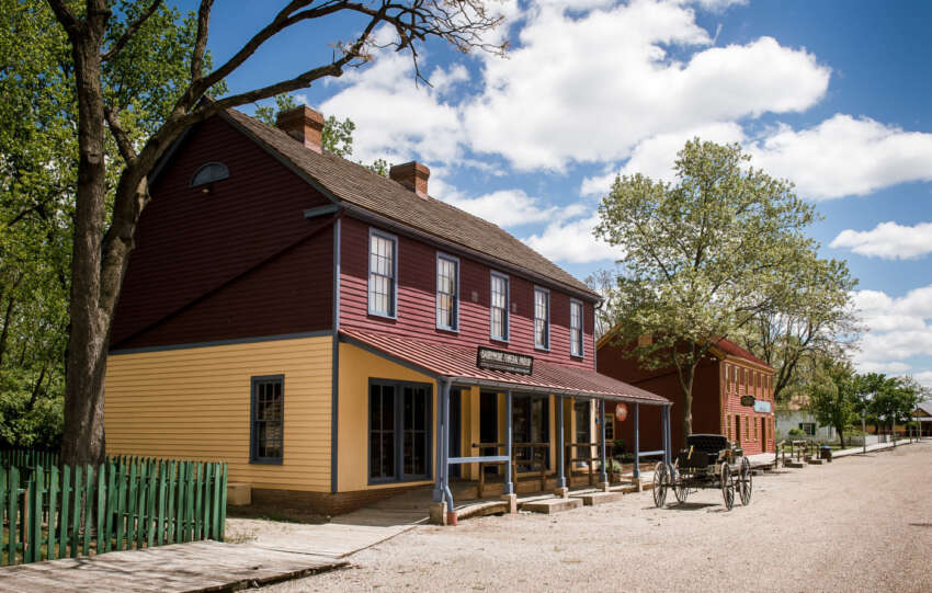Ohio village at Ohio History Center