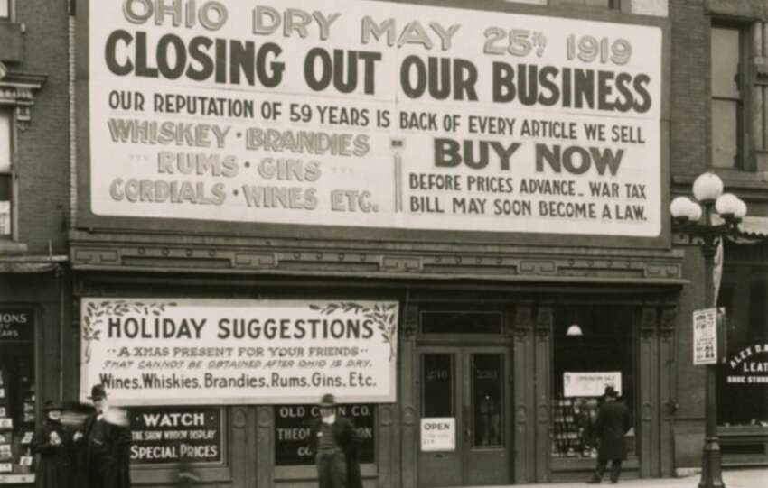 prohibition in columbus ohio