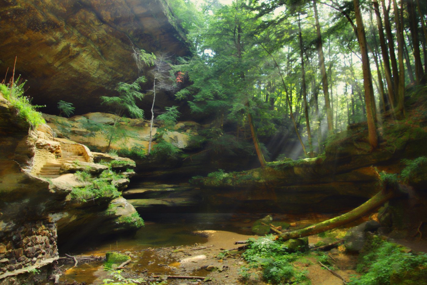 Old Mans Cave Hocking Hills