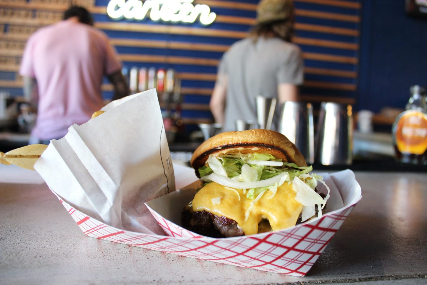 burger from prestons