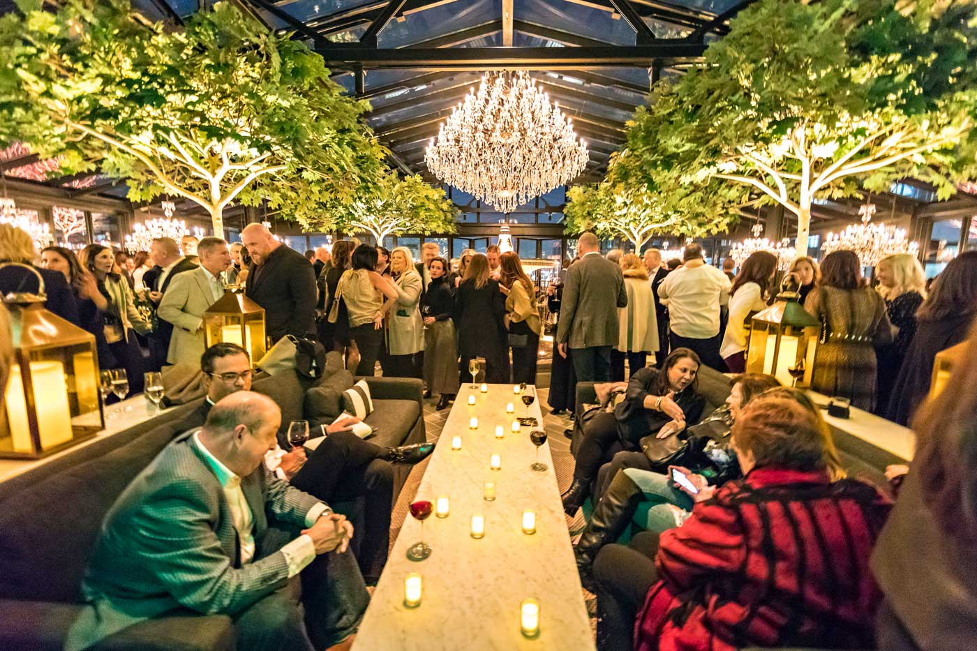 RH rooftop restaurant