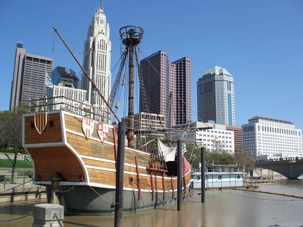 santa maria replica columbus