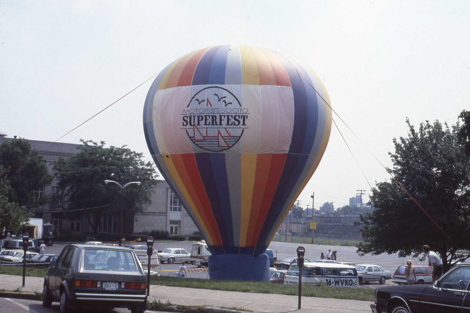 hot air balloon scioto superfest