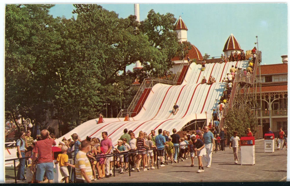 sky slide cedar point