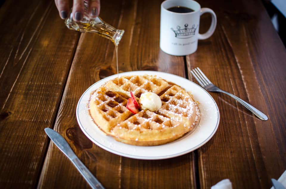 South of Lane, waffle, brunch