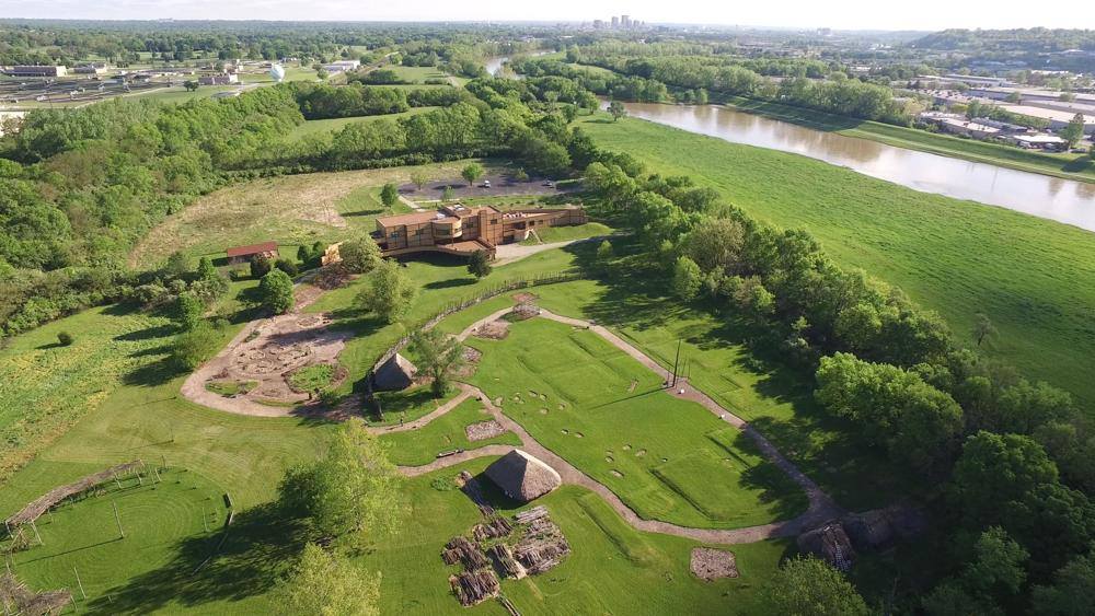 sunwatch indian village from above