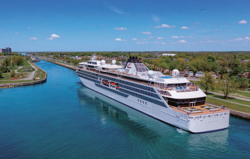 viking cruise in welland canal