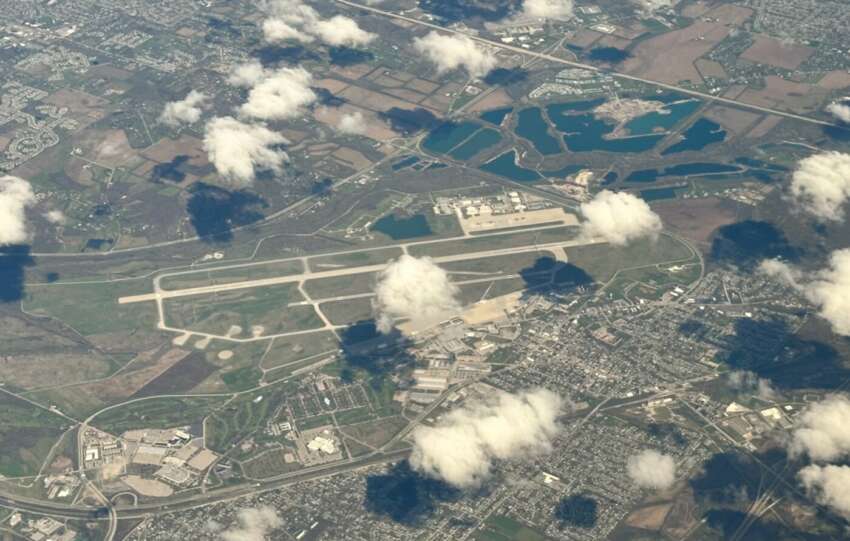 wright patterson air force base from the air