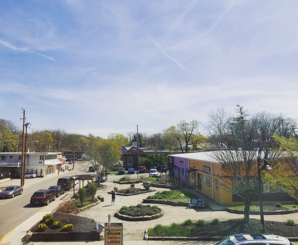 yellow springs ohio in summer