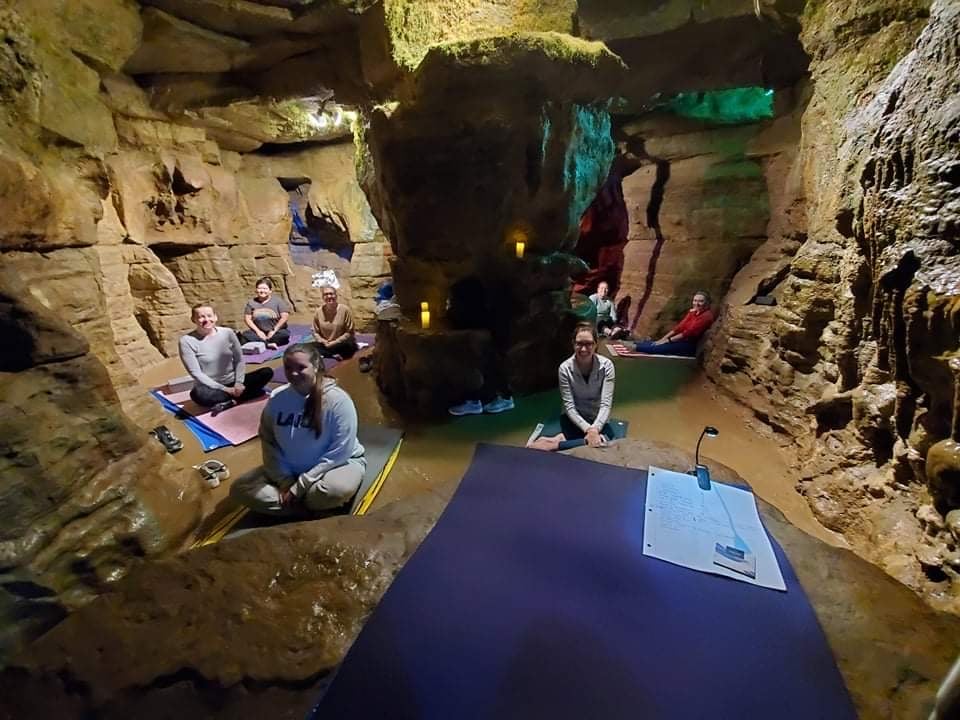 Olentangy Caverns Cave Yoga
